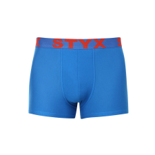 Férfi boxeralsó Styx sportos gumipánt kék (G1167) M férfi alsó
