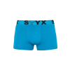  Férfi boxeralsó Styx sportos gumipánt világoskék (G969) L