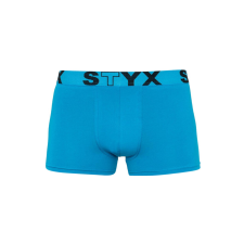 Férfi boxeralsó Styx sportos gumipánt világoskék (G969) L férfi alsó