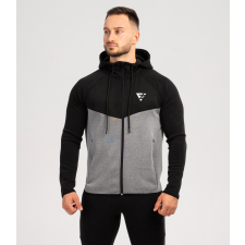 Férfi felső "Victory", szürke/fekete - XL férfi pulóver, kardigán