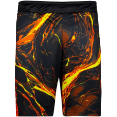  Férfi funkcionális rövidnadrág prémium ALTISPORT VOJ/ALM071KRA01 FEKETE -SÁRGA méret: 4XL