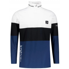  Férfi funkcionális Thermo pulóver prémium ALTISPORT VOJ/ALM051TER03 FEHÉR -BLUE méret: 4XL