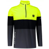  Férfi funkcionális Thermo pulóver prémium ALTISPORT VOJ/ALM051TER03 NEON SÁRGA/SZÜRKE méret: XL