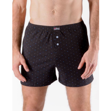  Férfi klasszikus boxeralsó Gino túlméretezett fekete (75206-MxCDBM) 3XL férfi alsó