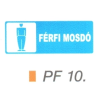  Férfi mosdó PF10