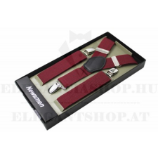  Férfi nadrágtartó - Meggybordó ajándéktárgy