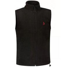  Férfi polár mellény ALTISPORT ALM002518 FEKETE ÉS PIROS méret: L