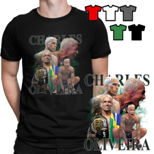 Férfi póló - Charles Oliveira BOKS MMA BOKS MMA WALKING CLASS - XL férfi póló