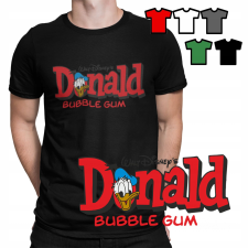 FÉRFI PÓLÓ - DONALD BUBBLE GUM LOGÓ - L férfi póló