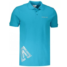 Férfi póló gallérral ALTISPORT ALM013203 TÜRKIZ méret: S férfi póló