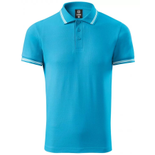 Férfi póló gallérral ALTISPORT NoPrint NP/ALM912 TÜRKIZ méret: XXXL férfi póló