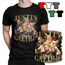 Férfi póló - Justin Gaethje BOKS MMA BOKS MMA WALKING CLASS - XXL férfi póló