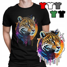  FÉRFI PÓLÓ MINTÁK - ÁLLATOKKAL PÁRDUC TIGRIS - XXXL 3XL