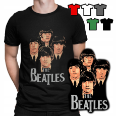  FÉRFI PÓLÓ MINTÁK VÁLASZTÁS - A BEATLES ROCK METAL ZENE - XS