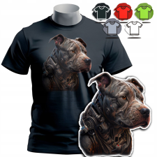 FÉRFI PÓLÓ PÓLÓ MINTÁK A VÁLASZTÁSOD SZERINT - PITBULL KUTYA BOXER MOPS - 3XL férfi póló