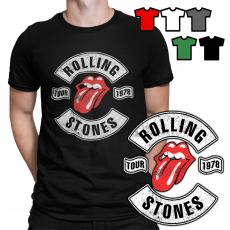  FÉRFI PÓLÓ PÓLÓ MINTÁK VÁLASZTÁS - ROLLING STONES METAL ZENE - XXL