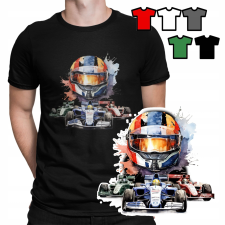 FÉRFI PÓLÓ PÓLÓ PÓLÓ MINTÁK A VÁLASZTÁSOD - F1 FORMULA VERSENYAUTÓK - XXL férfi póló
