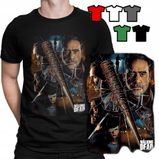  FÉRFI PÓLÓ PÓLÓ T MINTÁK A VÁLASZTÁSOD SZERINT - THE WALKING DEAD SOROZAT - XL