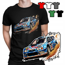 Férfi póló póló - Wrecking Car RACING CLASSICS - M férfi póló