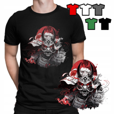 FÉRFI PÓLÓ - SAMURAI SAMURAY SENSEY AJÁNDÉK - XL férfi póló