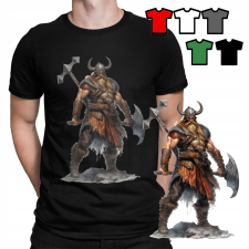  FÉRFI PÓLÓ - VIKING ÜNNEPI AJÁNDÉK - XXXL 3XL férfi póló