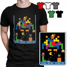 FÉRFI PÓLÓVÁLASZTÉK - MARIO BROS GAME DESIGNS AJÁNDÉK - L férfi póló