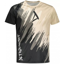 Férfi prémium funkcionális póló ALTISPORT VOJ/ALM006TR01 FEKETE BARNA méret: 4XL férfi póló
