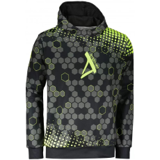  Férfi prémium funkcionális pulóver ALTISPORT VOJ/ALM005MI01 FEKETE ÉS SÁRGA méret: M