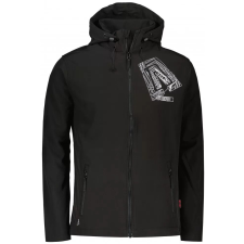 Férfi softshell kabát ALTISPORT ALM000AL528 FEKETE ÉS FEHÉR méret: M férfi kabát, dzseki
