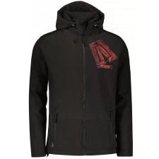 Férfi softshell kabát ALTISPORT ALM000AL528 FEKETE ÉS PIROS méret: S férfi kabát, dzseki