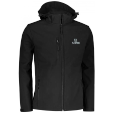 Férfi softshell kabát ALTISPORT ALM006522 FEKETE méret: L férfi kabát, dzseki