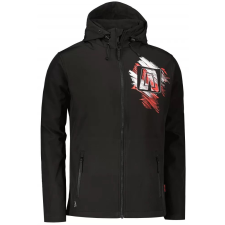Férfi softshell kabát ALTISPORT ALM032AL528 FEKETE ÉS PIROS méret: M férfi kabát, dzseki