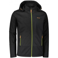  Férfi softshell kabát ALTISPORT COLBY FEKETE/ZÖLD méret: M