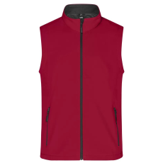  Férfi softshell mellény ALTISPORT NoPrint NP/ALM8211NJ PIROS FEKETE méret: XL