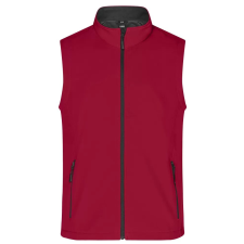 Férfi softshell mellény ALTISPORT NoPrint NP/ALM8211NJ PIROS FEKETE méret: XXXL férfi mellény
