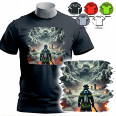  FÉRFI T-SHIRT T MINTÁK A VÁLASZTÁSOD SZERINT - TŰZOLTÓ TŰZOLTÓ - M