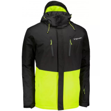 Férfi téli kabát ALTISPORT DEREL MJCD713 FEKETE/ZÖLD méret: 5XL férfi kabát, dzseki