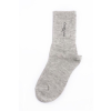  Férfi vékony pamut sportzokni - 45-46 - szürke - Evidence