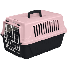  Ferplast Atlas 5 Pink Puppy Kisállat Szállító Box fém ajtóval (73006598)(Rózsaszín) ketrec, szállítóbox rágcsálóknak
