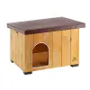  Ferplast Baita 60 Professional fa kutyaház 67x53x55,5cm + Fekhely