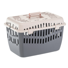  Ferplast Binny 2 Grey Large kisállat szállító 47,5x32x33cm (73006499) ketrec, szállítóbox rágcsálóknak