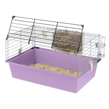  Ferplast Cavie Guinea 60 LightPink felszerelt ketrec itatóval (57012411LP) ketrec, szállítóbox rágcsálóknak
