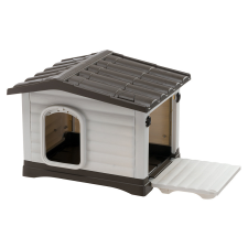 Ferplast Dogvilla 110 Outdoor Kutyaház + Meleg Párnafekhely (87257099Io) szállítóbox, fekhely kutyáknak
