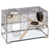  Ferplast Karat 80 Glas Professional Rágcsáló Terrárium-Ketrec 78,5x45,5x52,5cm (57056217)