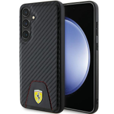 Ferrari FEHCS24MN3PUK Samsung S24+ S926 fekete keménytok tok és táska