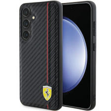 Ferrari FEHCS24SN3DUR Samsung S24 S921 fekete keménytok tok és táska