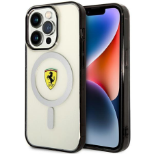 Ferrari FEHMP14LURKT iPhone 14 Pro 6.1&quot; átlátszó keménytok Outline Magsafe tok és táska