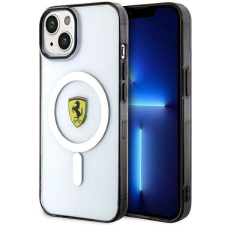 Ferrari FEHMP14SURKT iPhone 14 / 15 / 13 6,1&quot; átlátszó keménytok Outline Magsafe tok és táska