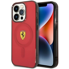 Ferrari FEHMP14XURKR iPhone 14 Pro Max 6.7&quot; piros keménytok áttetsző Magsafe tok és táska