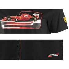 Ferrari férfi póló &quot;F1 car/Scuderia&quot; férfi póló